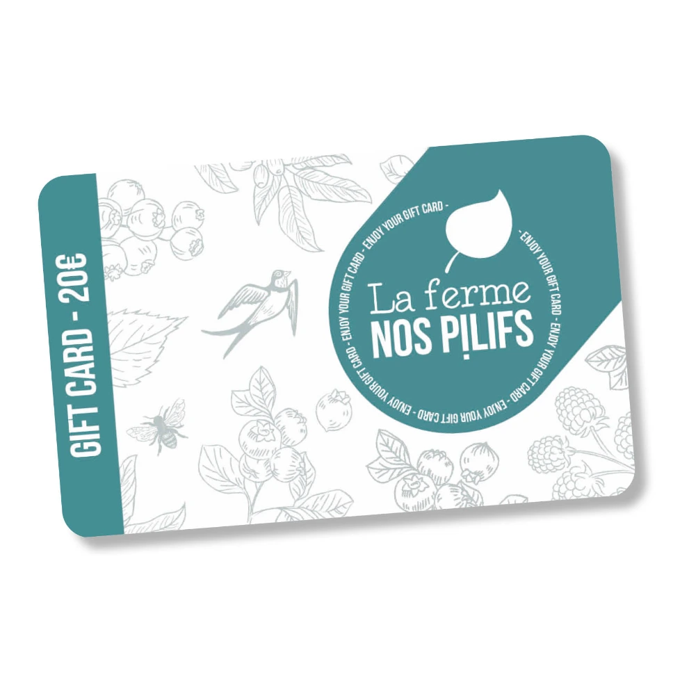 Carte cadeau de 20€